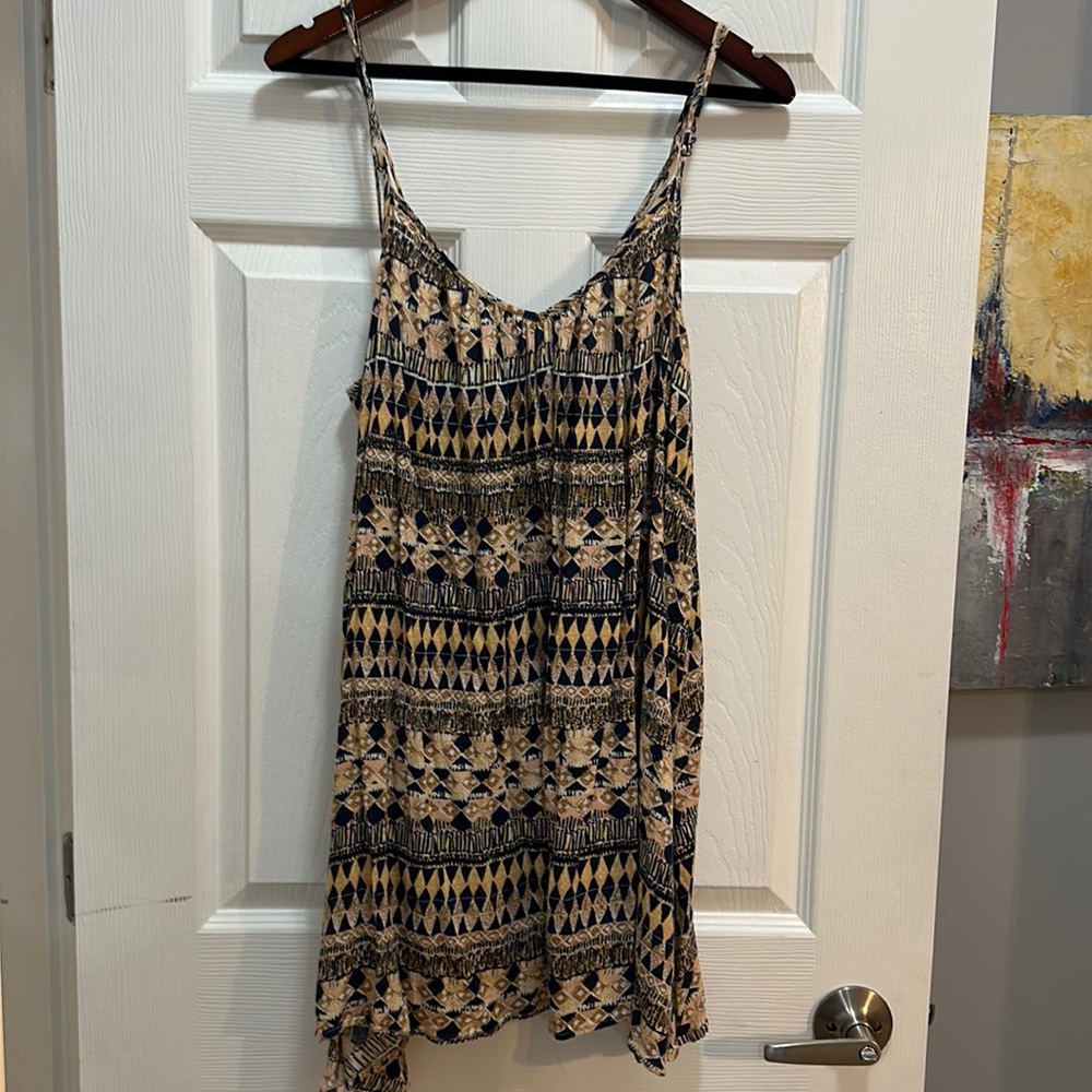 Volcom beach dress adjustable straps